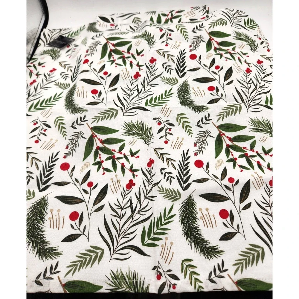 Robert Stanley Winter Branches Dinner Napkins Set 4 Christmas Cotton New w/tags